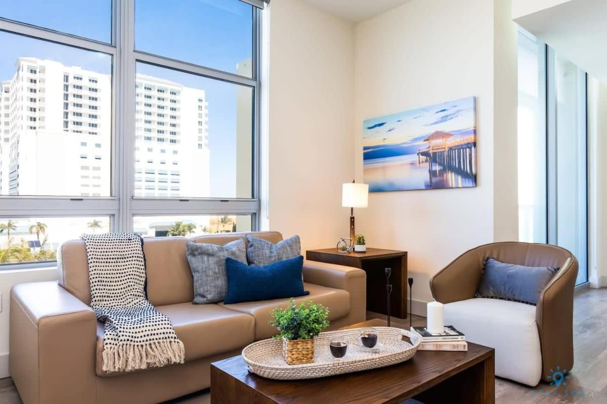 Best Stay - Rooftop Pool - Hollywood Beach Board - Walk Exterior foto